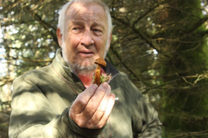 Mycologist Paul Nichol