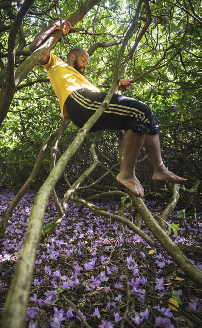Ben Medder - natural movement / parkour through trees