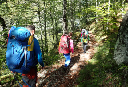 trekking with packrafts