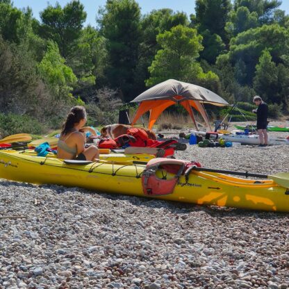 beach camp