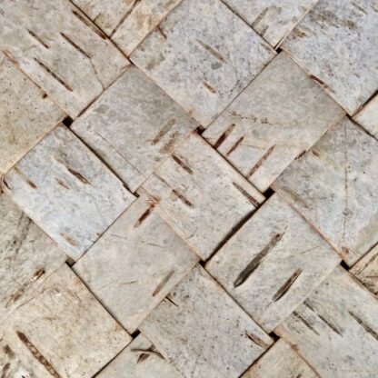 woven birch bark