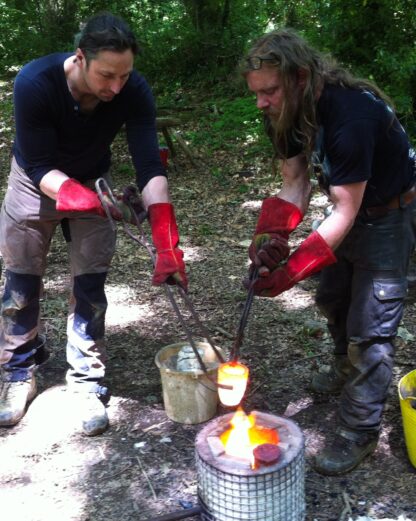 Will Lord & Ben McNutt bronze knife making