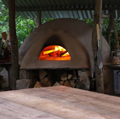 earthen clay oven